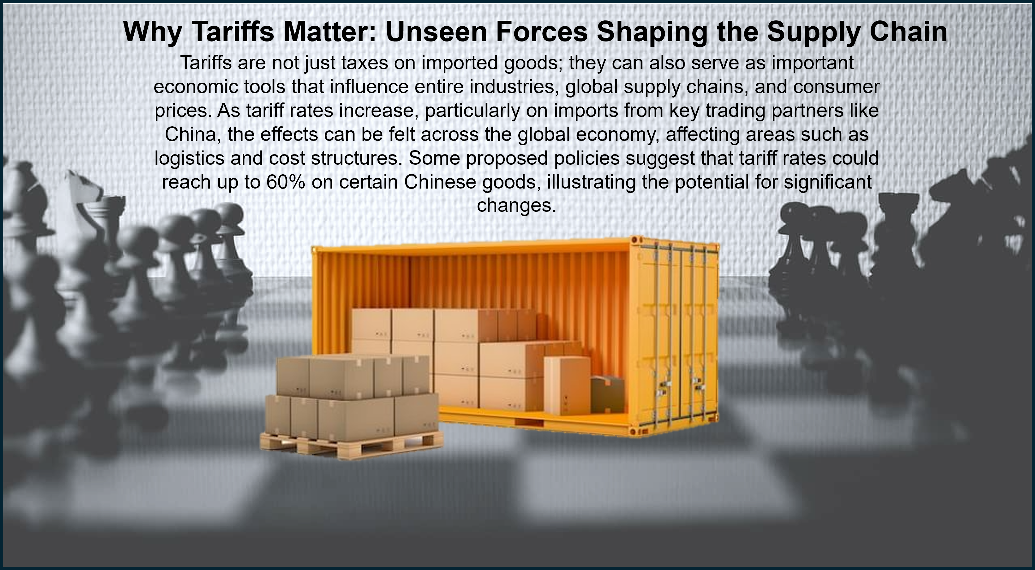 Why Tariffs Matter
