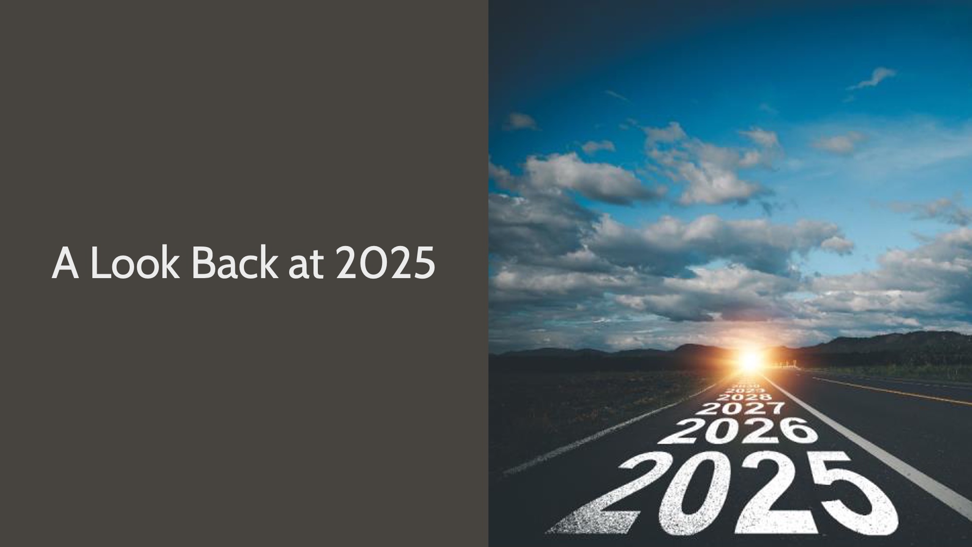 A Look Back at 2025
