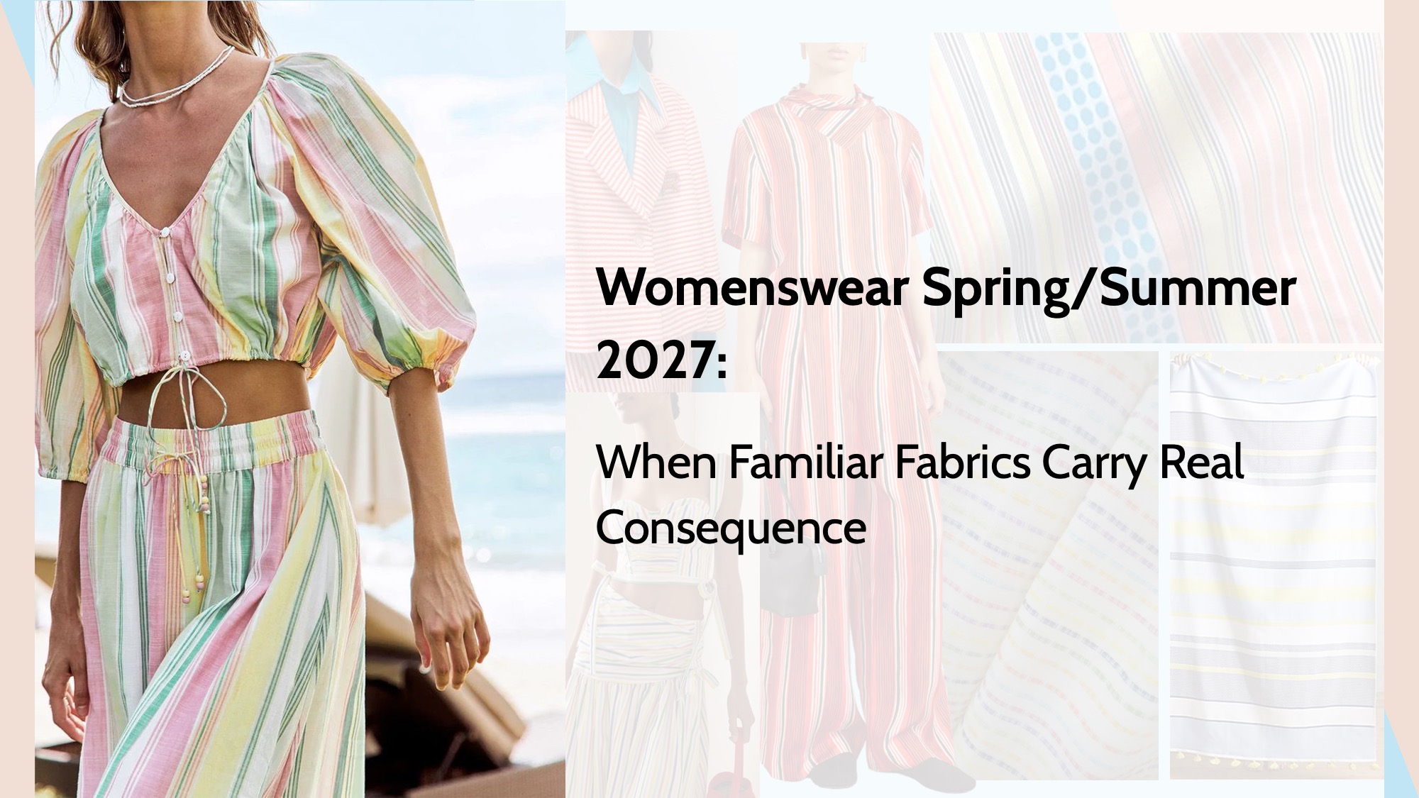 Womenswear Spring/Summer 2027 Fabrics 
