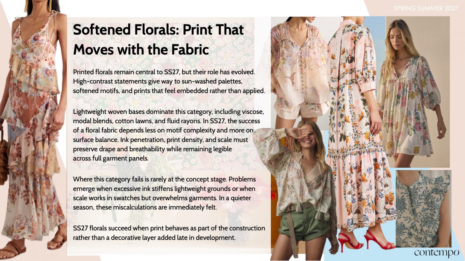 Womenswear Spring/Summer 2027 Fabrics - Contempo